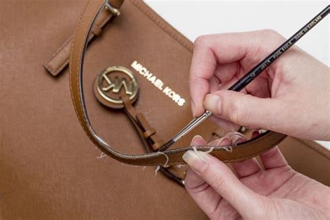 michael kors purse fix|Michael Kors purse straps fraying.